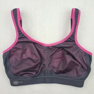 NWOT Anita, Air Control Sports Bra, Maximum Support, 34G, Pink Grey